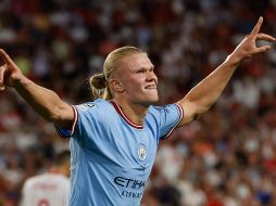 Erling Haaland, que registra 22 goles en 16 encuentros en Manchester City, se perderá Qatar 2022. EFE/ARCHIVO