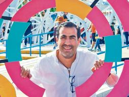 El director general de la AEEJ, Esteban Estrada, presume con orgullo los magníficos números que este año brindaron las Fiestas de Octubre. CORTESÍA