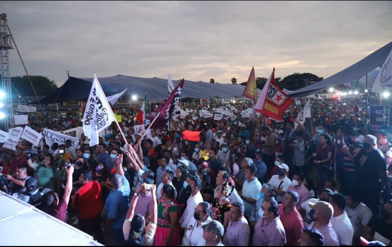 Esta Red Ciudadana continuará en activismo en el estado de Oaxaca, con el fin de sumar más habitantes a este gran movimiento democrático en favor de Sheinbaum. ESPECIAL /