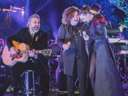 La joven disfruto el concierto al máximo cantando cada que tuvo oportunidad. INSTAGRAM/@luceromijaresoficial