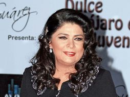 La actriz habló escuetamente de Paola Dalay, la actual pareja de su hijo José Eduardo Derbez. SUN/ARCHIVO