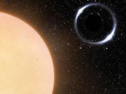 El hoyo negro fue identificado inicialmente usando la sonda Gaia de la Agencia Espacial Europea. AP/International Gemini Observatory