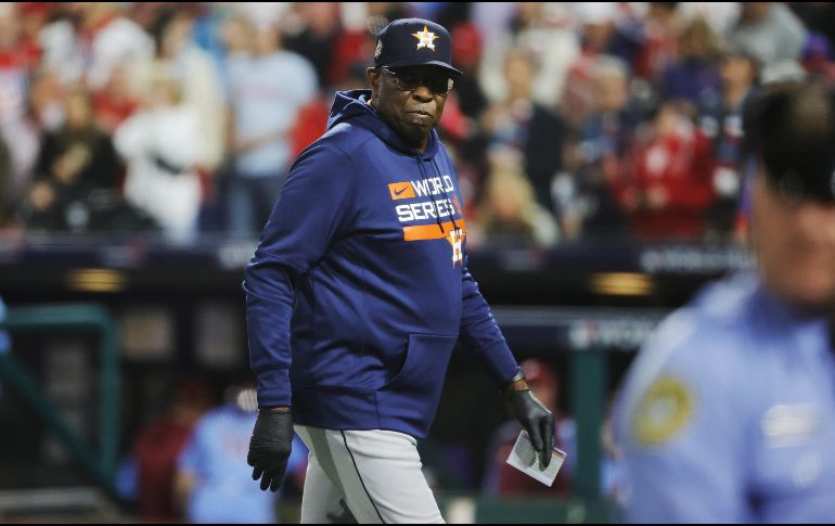 Dusty Baker llega otra vez a un sexto juego de Serie Mundial con ventaja de 3-2 para conquistar el trofeo que como coach se le ha negado. EFE/J. Szenes