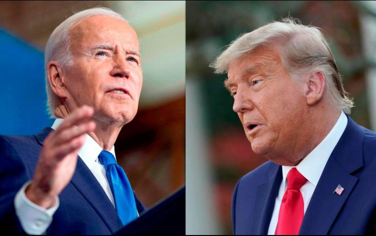 Biden y Trump se han pisado los talones durante buena parte de la campaña. EFE / ARCHIVO