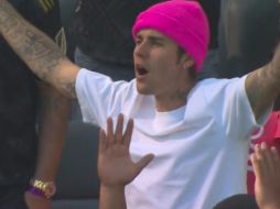 Justin Bieber demostró su pasión por el futbol. ESPECIAL