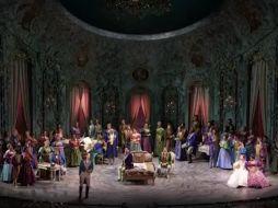 La soprano Nadine Sierra y el tenor Stephen Costello protagonizan el montaje. TWITTER/ConjSantander