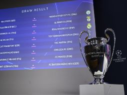 Hoy se realizó en Nyon, Suiza, el sorteo que definió los partidos de los octavos de final de la Champions League de la UEFA, en su temporada 2022-2023. EFE / L. Gillieron