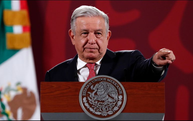López Obrador indica que al final será la Cámara de Diputados la que defina el presupuesto para el próximo año por mayoría simple. EFE / M. Guzmán