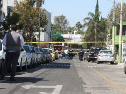 El hecho se registró alrededor de las 12:00 horas en el cruce de las calles Gabrielle D'annunzio y Toulouse Lautrec. ESPECIAL /
