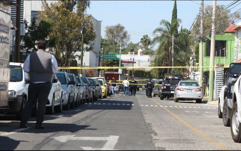 El hecho se registró alrededor de las 12:00 horas en el cruce de las calles Gabrielle D'annunzio y Toulouse Lautrec. ESPECIAL /