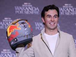 Sergio Pérez presentó este proyecto con Marvel Studios estando en su natal Guadalajara. EL INFORMADOR/A. CAMACHO