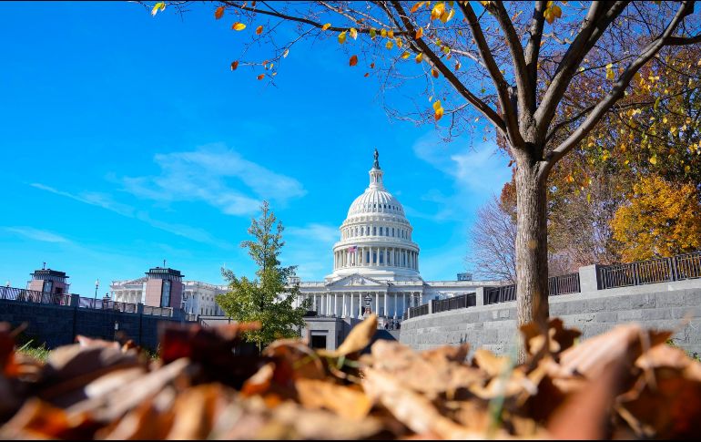 El ambiente se nota calmado en los alrededores del Capitolio estadounidense. AP/M. Zuhaib