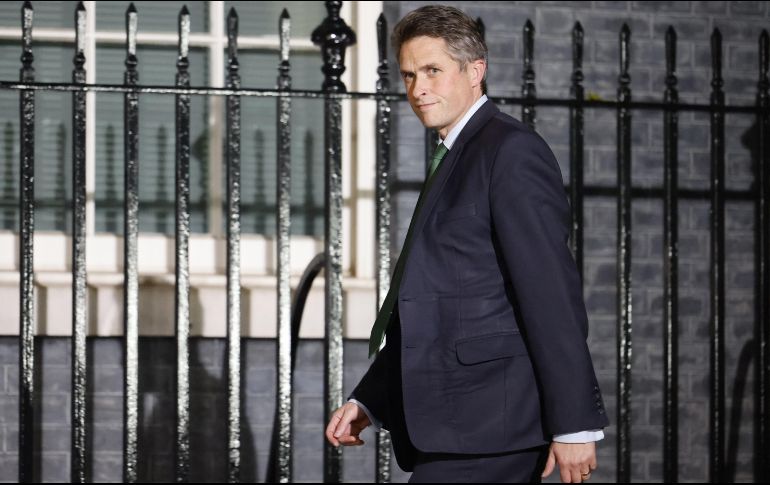 El nombramiento de Gavin Williamson, de 46 años, en el gabinete de Sunak había suscitado dudas. EFE/T. Akmen