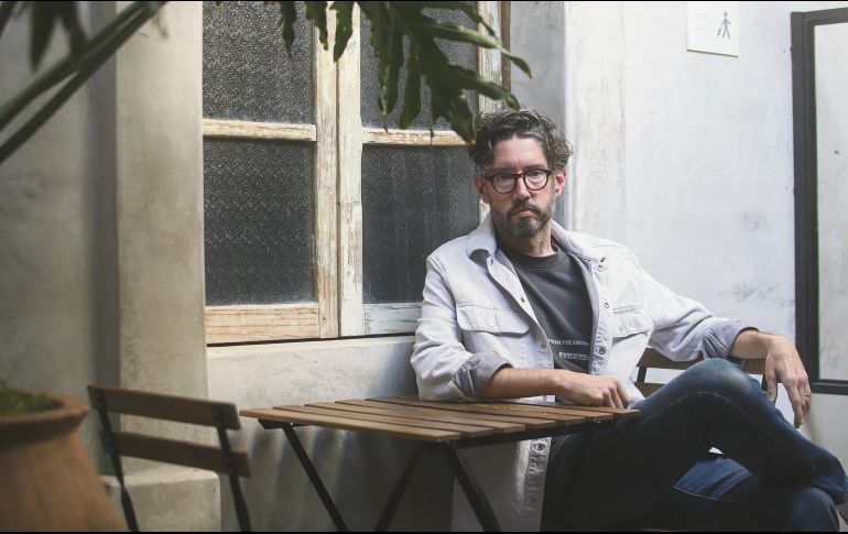 El director general, cofundador y socio de Feria Material, Brett William Schultz, busca elevar a otro nivel el arte contemporáneo en Guadalajara. EL INFORMADOR/ C. Zepeda