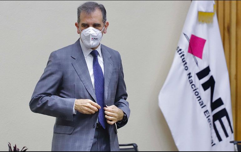Lorenzo Córdova, consejero presidente del Instituto Nacional Electoral. SUN/ARCHIVO