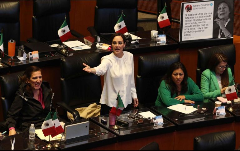 No es la primera vez que Lilly Téllez causa polémica en redes sociales por sus declaraciones. SUN/ARCHIVO