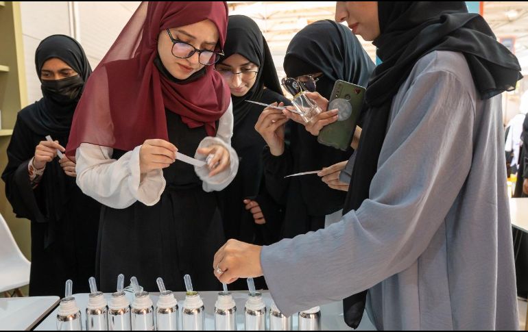 La experiencia te permite disfrutar de aromas florales, afrutados, cítricos o terrosos, una gama amplia para el gusto de todos los asistentes. CORTESÍA/ SIBF