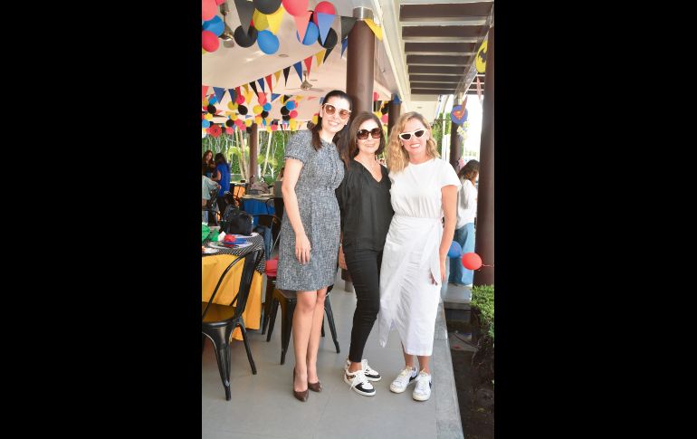 Priscilla Montilla, Miriam Carrillo y Paulina González. GENTE BIEN JALISCO/Marifer Rached