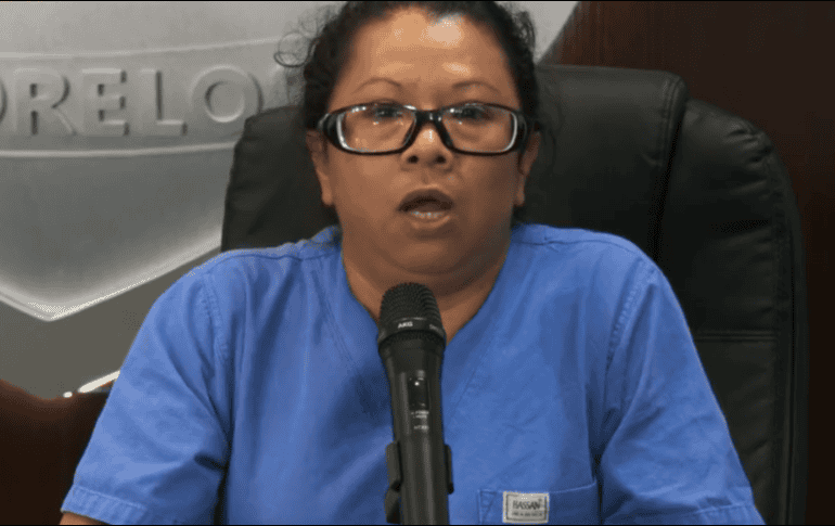 Yazmin Herrera explica que encontraron restos de líquido y alimento en la tráquea de Ariadna Fernanda y que la causa de muerte fue por broncoaspiración por congestión alcohólica. ESPECIAL