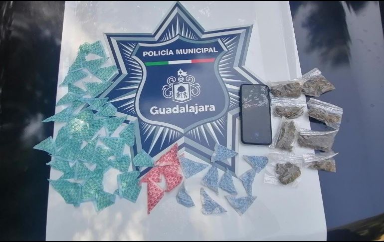 José Luis “N”, de 46 años, estaba comportándose de manera agresiva al interior de la Central Vieja, por lo que se pidió apoyo policial. ESPECIAL / Policía de Guadalajara