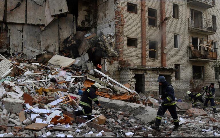 Zelenski agradeció a sus socios occidentales la implementación de proyectos de asistencia para la remoción de minas. AP/A. Andriyenko