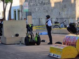Los hechos sucedieron al cruce de la calle Reforma alrededor de las 16:00 horas. EL INFORMADOR/R. Bobadilla