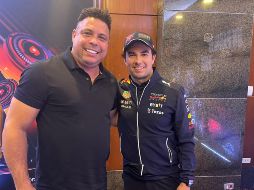 Checo Pérez compartió la foto en sus redes sociales. TWITTER/@SChecoPerez