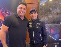 Checo Pérez compartió la foto en sus redes sociales. TWITTER/@SChecoPerez