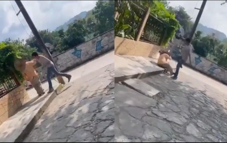 Los dos agresores ya fueron identificados y las autoridades los buscan. ESPECIAL