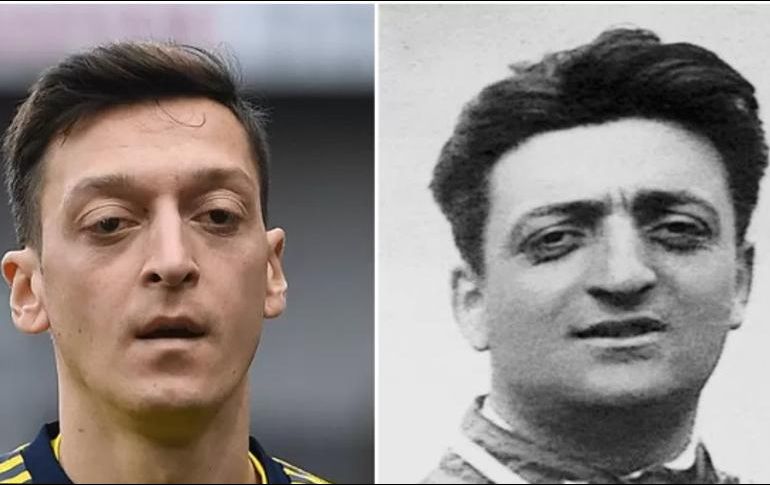 Un parecido que ha dado mucho de qué hablar en internet: Mesut Ozil, futbolista alemán de ascendencia turca, nació en 1988 y Enzo Ferrari, fundador de la escudería Ferrari, nació en Italia en 1898. GETTY IMAGES /
