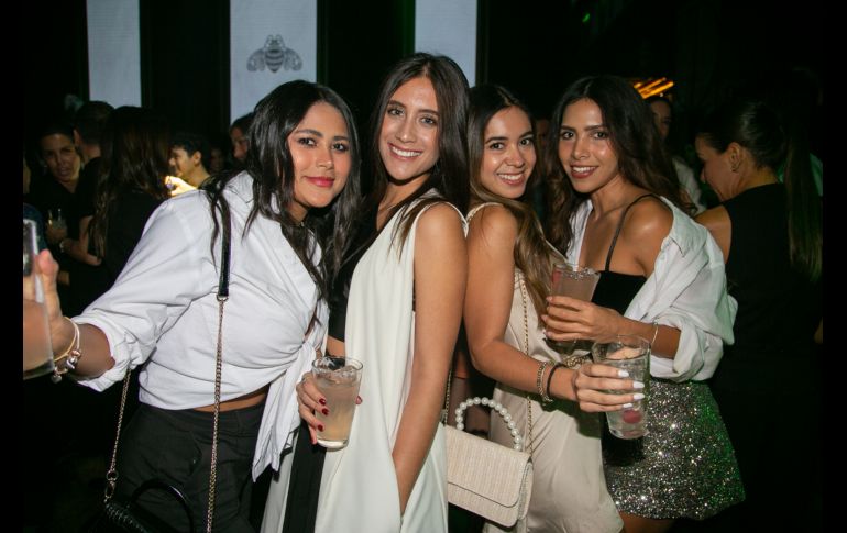 Paulina Arrioja, Miriam Grajeda, Tania Recillas y Renata Fernández. GENTE BIEN JALISCO/Jorge Soltero