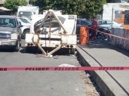 El accidente se registró alrededor de las 11:20 horas en el cruce de la intersección de las vialidades Susana Ortiz Silva y Luis Covarrubias. ESPECIAL /