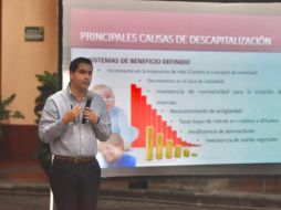 Francisco Miguel Aguirre Villarreal, actuario del despacho Valuaciones Actuariales del Norte. ESPECIAL