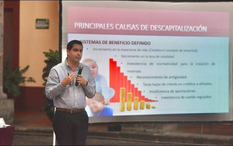 Francisco Miguel Aguirre Villarreal, actuario del despacho Valuaciones Actuariales del Norte. ESPECIAL