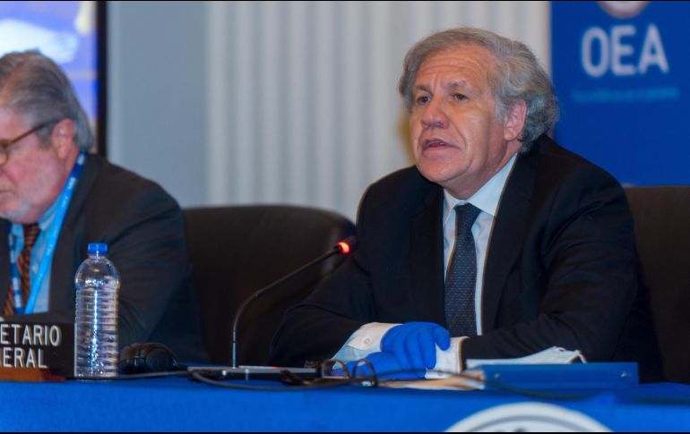 La recomendación del inspector general de la OEA estuvo basada en un reporte que descubrió que Almagro mantenía una relación con una empleada mexicana. EFE/ARCHIVO