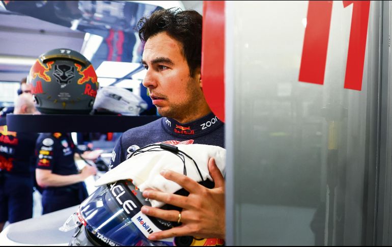 Checo Pérez buscará remontar para tener una buena posición de salida para mañana. ESPECIAL/Red Bull Content Pool