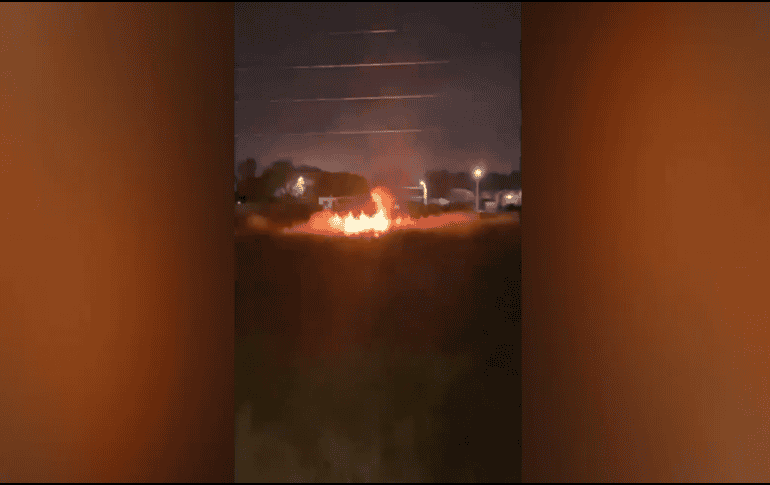 El hecho ocurrió el pasado miércoles 9 de noviembre y fue grabado por vecinos de la calle Michoacán, en Ciudad Obregón. TWITTER