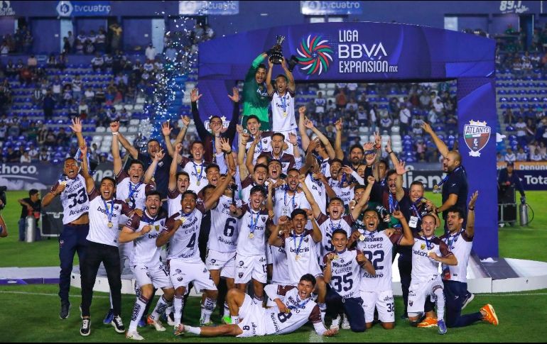 De esta forma el cuadro atlantista se coronó a domicilio dentro del Estadio Miguel Alemán Valdés. IMAGO7