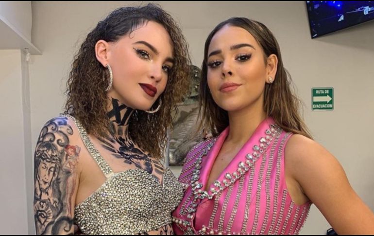 , Danna afirma que para ella es importante no rivalizar con sus colegas. ESPECIAL/ INSTAGRAM