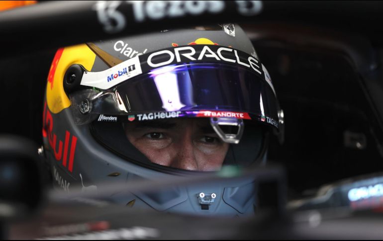 Checo quedó en el séptimo lugar en el Gran Premio de Brasil. EFE / F. Bizerra