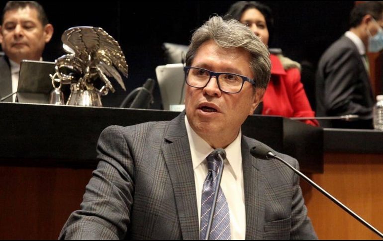 Ricardo Monreal Ávila, líder de Morena en el Senado. ESPECIAL