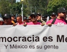 Hagamos participó en la Ciudad de México en la marcha 