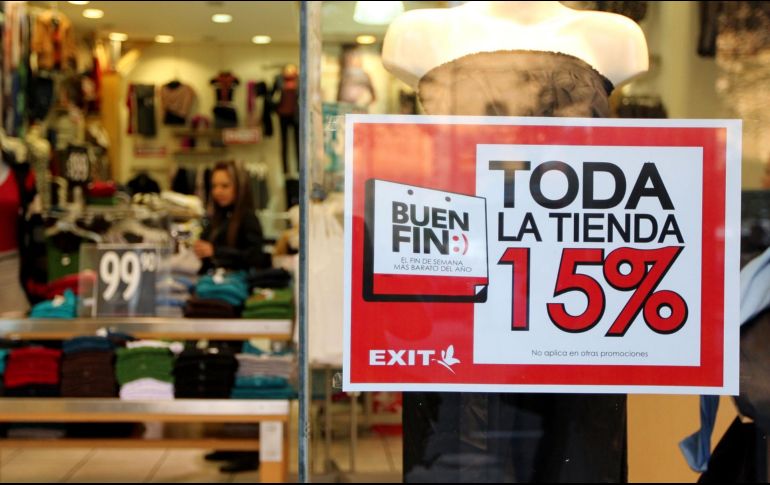 Este año la 12ª edición de El Buen Fin se llevará a cabo del 18 al 21 de noviembre. EL INFORMADOR / ARCHIVO