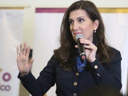 Kenia López sostuvo que como el gobierno morenista no va a ganar las elecciones con votos, quiere ganar con trampa. EL INFORMADOR/ARCHIVO