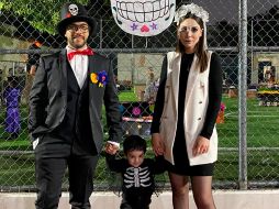 Enrique Alcocer Rodríguez, Enrique Alcocer Díaz y Denisse de Alcocer. CORTESÍA