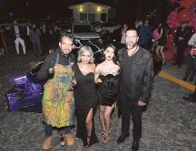 Juan Carlos Santoscoy, Irene Donato, Andrea Donato, Alvaro Cuevas. GENTE BIEN JALISCO/Gabriel Rodríguez