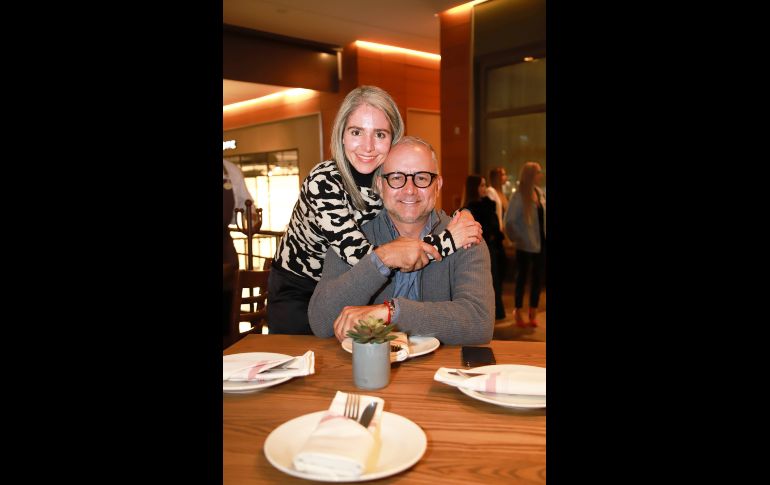 Magie Malacón y Nino Muñoz. GENTE BIEN JALISCO/Antonio Martínez