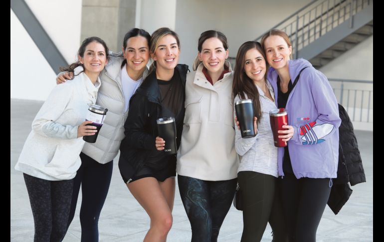 Valeria Rizo, Daniela Del Toro, Karla Sánchez, Daniela Maldonado, Fer Contreras y Marifer Koloffon. GENTE BIEN JALISCO/Claudio Jimeno