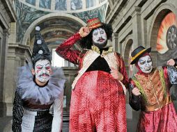 Tres de clowns serán los encargados de conducir el montaje. CORTESÍA