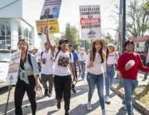 Estudiantes y directivos de la UdeG exigen el reconocimiento de sus derechos como organismo autónomo y un presupuesto justo por parte del Gobierno del Estado de Jalisco.  ESPECIAL/UNIVERSIDAD DE GUADALAJARA